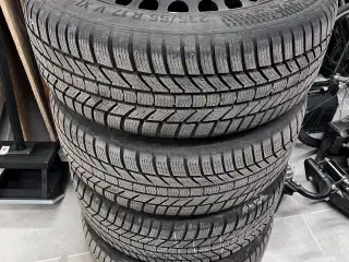 4 Continental vinterdæk på stålfælge