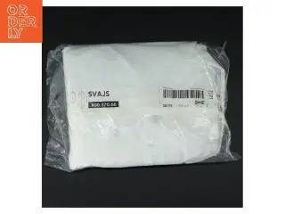 Hvid tøjovertræk (model Svajs) fra IKEA