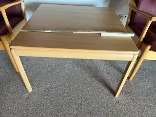 Sofabord lys bøg firkantet