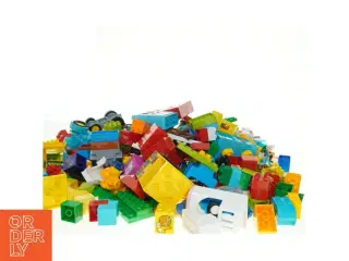 Blandet LEGO klodser, dublo fra Lego (str. 19. x 10 cm - 3 x 3 cm)