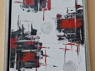Maleri 44 x 34 cm