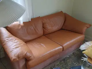 Sofa, læder. 