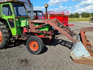 Deutz 6206 Med frontlæsser - MOMSFRI