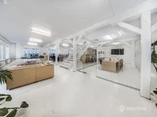 Nyistandsat kontorlejemål på hippe Nørrebro