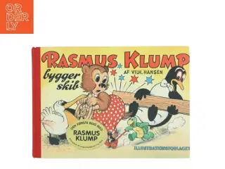 Rasmus Klump bygger skib af Vilh. Hansen (Bog)
