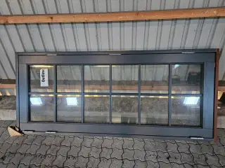 Terassedør i træ Bondehus optik