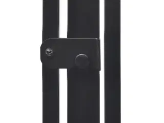 Pejsegitter stål sort