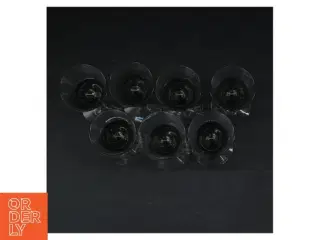 Sæt af snapse-eller likørglas (str. 7 styk. ø. 5 cm. længde. 13 cm)