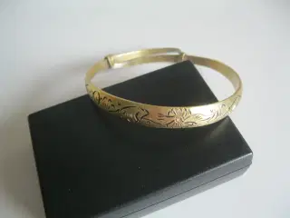 Armring forgyldt sterling 925