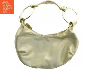Guld skuldertaske (str. 14x28 cm)