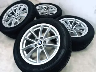 5x112 17" ET27 nav 66,6ø BMW sommersæt inkl.TPMS