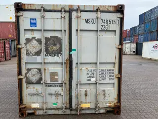 20 fods Container- ID: MSKU 748515-1