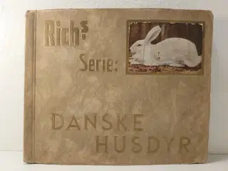 Richs Samlealbum Serie: Danske Husdyr. Komplet