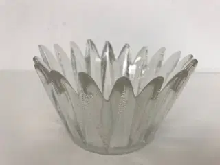 Ældre glas skål