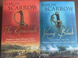 Simon Scarrow bøger 2 stk.