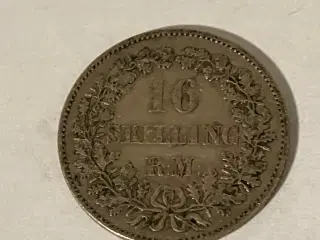 16 Skilling 1857 VS