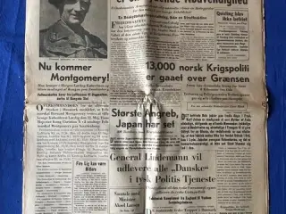 Avis - Berlingske Tidende - 11. Maj 1945 - Alvorlig Udrensning bydende Nødvendighed !