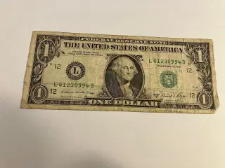 One Dollar USA 1981A