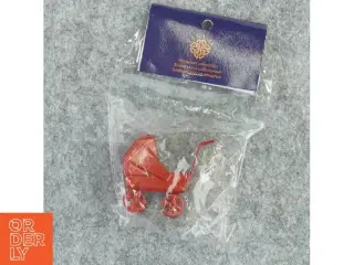 Miniature dukkevogn fra Vega (str. 5x5 cm), dukkehus tilbehør