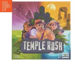 Temple Rush brætspil fra Jacob&#39;s Brick Games (str. 25x25 cm)