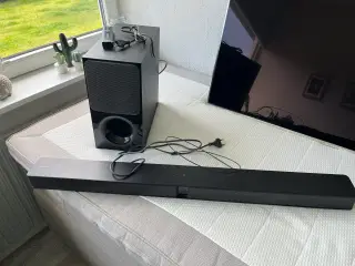 Sony soundbar med fjernbetjening