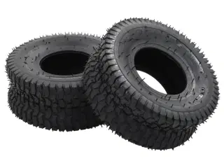 Trillebørsdæk 2 stk. 15 x 6.00-6 4PR gummi