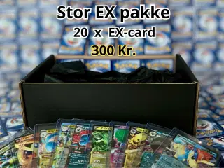 🔥 Pokémon Gaveæsker med Sjældne Kort 🔥