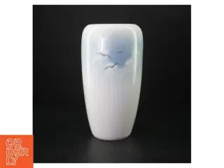 Royal Copenhagen Vase, med gravhøj fra Royal Copenhagen (str. 23 cm)