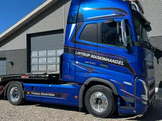 Volvo FH 540 Globetrotter XL, fuld luft affjedring og Alcoa Dura-Bright alufælge.