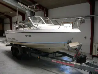 SC Explorer kabinebåd m Mercury 150 hk & trailer