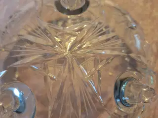 krystal skål