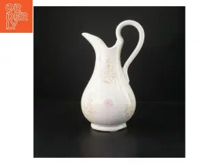 Dekorativ kande i fajance (str. 36 cm)