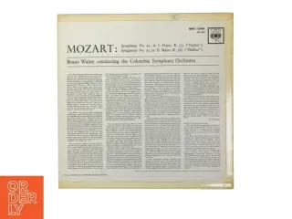 Mozart Symphony No. 41 & 35 LP fra CBS