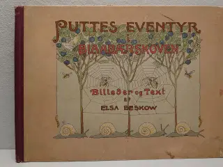 Elsa Beskow: Puttes Eventyr i Blaabærskoven. 1923.