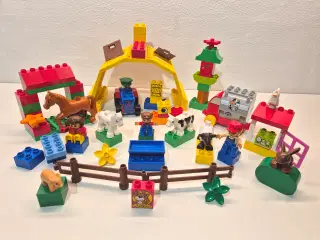 Duplo Bondegård med Dyr samt mange forskellige fig
