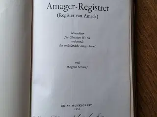 Amager i 1700.årene, MOGENS STRUNGE