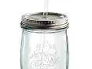 24 stk. Glas 45 cl Diam 90 mm m/ låg og sugerør