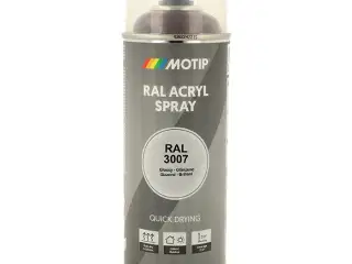 Motip Ral 3007 high gloss black red