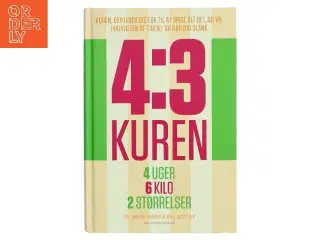 4:3 kuren : 4 uger, 6 kilo, 2 størrelser af Krista Varady (Bog)
