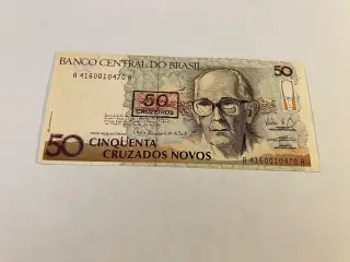 50 Cruzados Novos Brazil