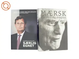 2 bøger fra Mærsk omhandlende Dynastiet Mærsk og Særlig Egnet