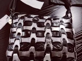 Octopus Aida taske sort/sølv - ny