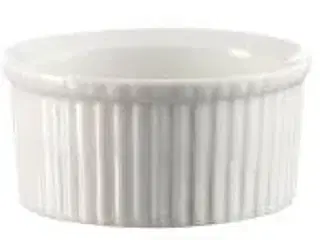 96 stk. Ramekin 85 mm hvid porcelæn