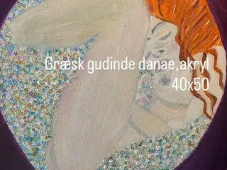 Billed græsk gudinde Danae.
