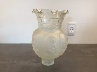 Antik glas til lampe
