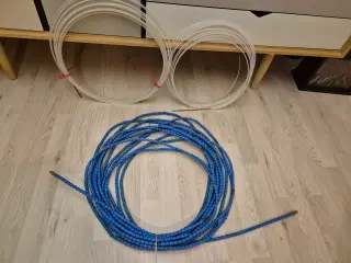 Søgefjedre 3 stk, Sælges samlet 10 m, 16 m , 17 m