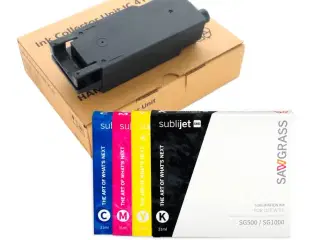 Sawgrass SubliJet UHD - Sæt - 31ml til SG500 og SG1000