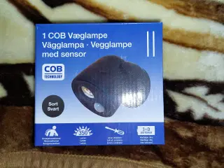 Cob væglampe med sensor  