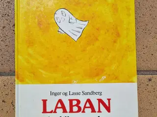 Laban det lille spøgelse Bog fra 1988