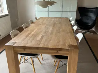Spisebord massiv ege træ